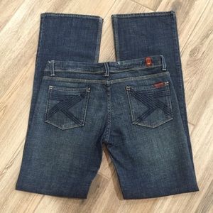 7 for all man kind size 32 inseam 33.